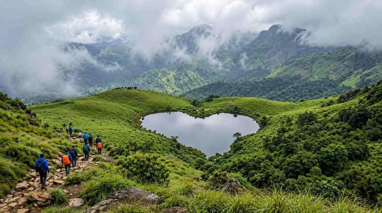 Chembra Peak Heart Lake Trek